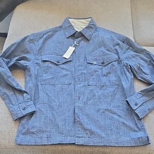 American Eagle Men's Blue Denim Jacket